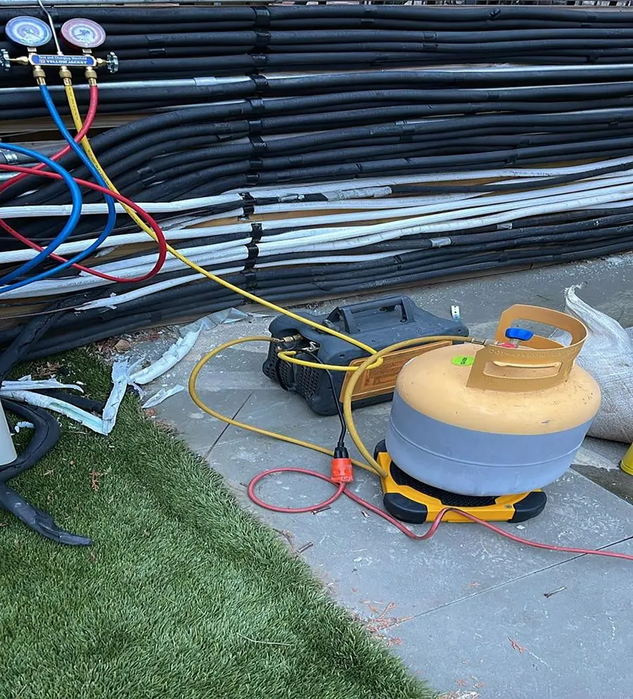 HVAC System Evaluation and Maintenance — job photo