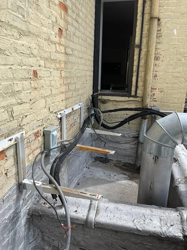 HVAC System Upgrade and Condenser Relocation — job photo