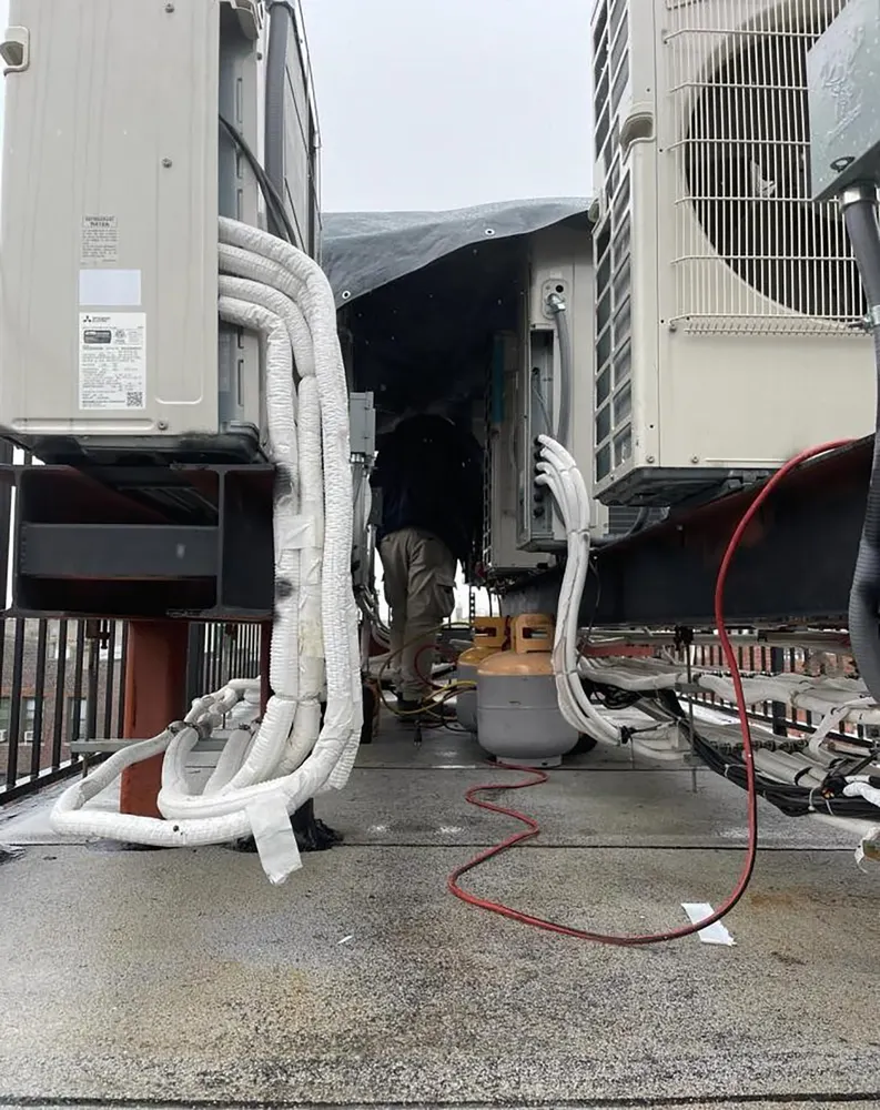 Bedroom AC Unit Evaluation and Repair — job photo